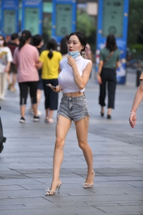 【精选街拍】Vol.3433 牛仔短裤性感美女 [159P+1V-5.13GB]